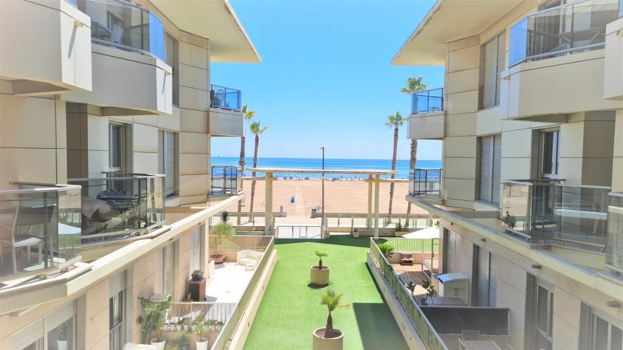 Beach Valencia Luxury A40-35 Apartment With Terrace And Sea Views ภายนอก รูปภาพ