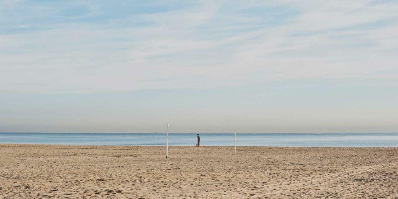 Beach Valencia Luxury A40-35 Apartment With Terrace And Sea Views ภายนอก รูปภาพ